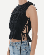 Lucille Keten Bluz - SS24