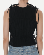 Lucille Keten Bluz - SS24 - Görsel 3