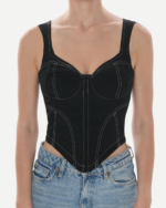 Contrast Corset - korse büstiyer