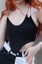 Asymmetrical Corset Top