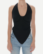 Keten Büzgü Detaylı Bluz - SS23 - Görsel 2