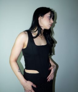 Matte Black Corset - Askılı Korse Büstiyer - Görsel 4