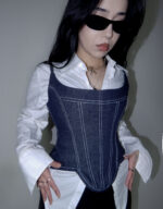 Velmora Denim Corset