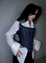 Velmora Denim Corset - Görsel 5