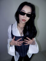 Velmora Denim Corset - Görsel 2