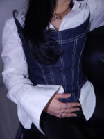 Velmora Denim Corset - Görsel 7