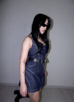 Vylara Denim Mini Etek - DenimX - Görsel 2