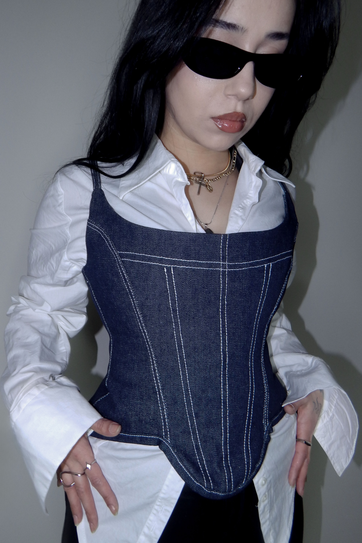 Velmora-Denim-corset-kot-korse