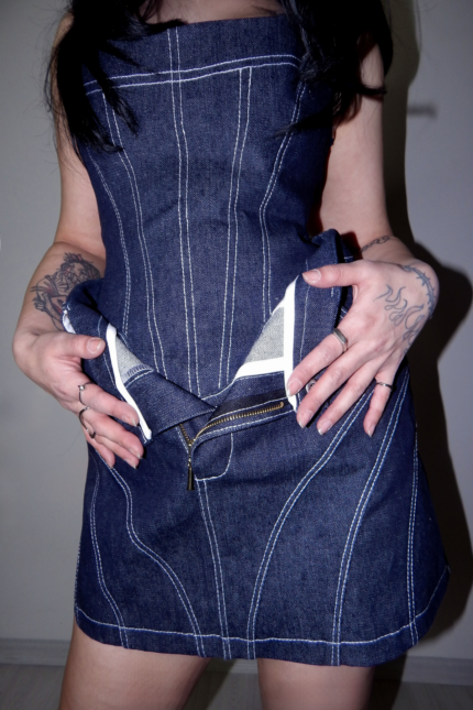 Vylara-Denim-Mini-Etek