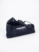 Pamuk denim tote bag nakışlı kadın omuz çantası